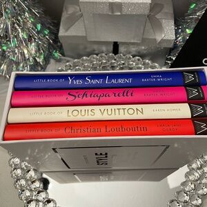 NIB SET OF 4 LITTLE GUIDE TO STYLE BOOKS ABOUT THE ICONIC FASHION DESIGNERS VOL2